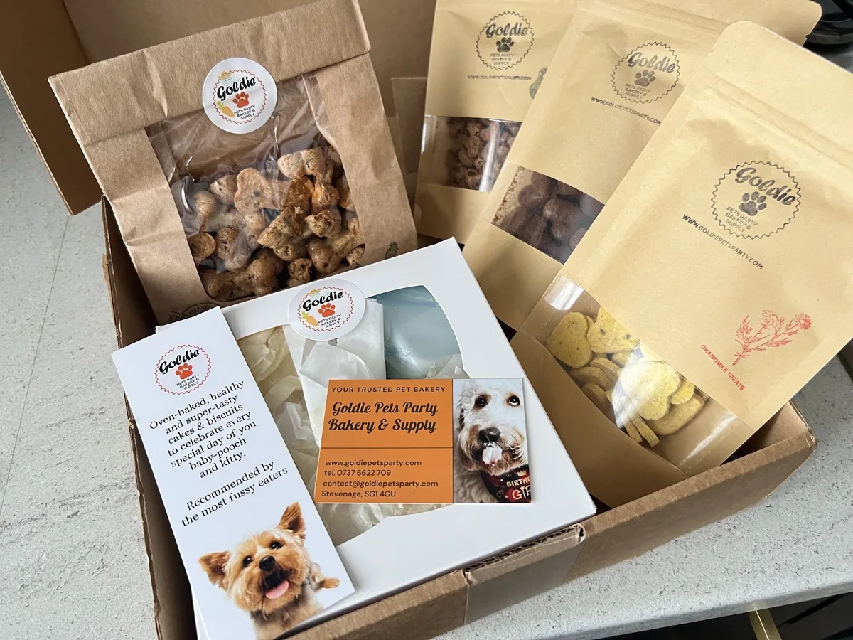 Treats & Boxes at Goldie Pets Party Bakery & Supply Ltd